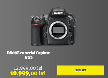 D800E cu serial Capture NX2