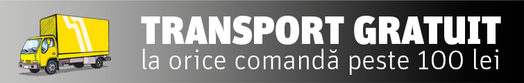 Transport gratuit la orice comanda peste 100 lei