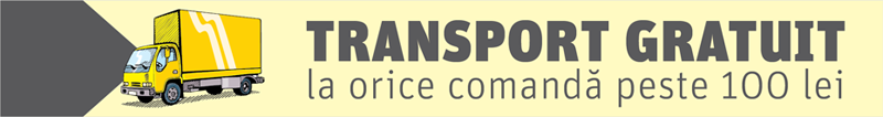 Transport gratuit la orice comanda peste 100 lei