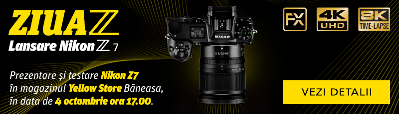 Vino la prezentarea si sesiunea de testare a aparatului foto mirrorless Nikon Z7