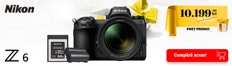 1479.98 lei reducere la pachetul special Nikon Z6
