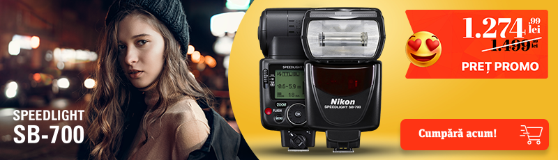 225 lei reducere la blitul Nikon SB-700